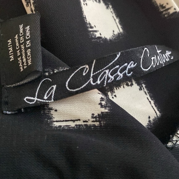 La Classe Couture polka dot Dress Size M NWOT - Picture 5 of 8